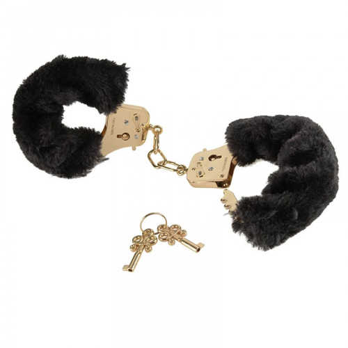 Наручники FF Gold Deluxe FURRY CUFFS - Изображение 1