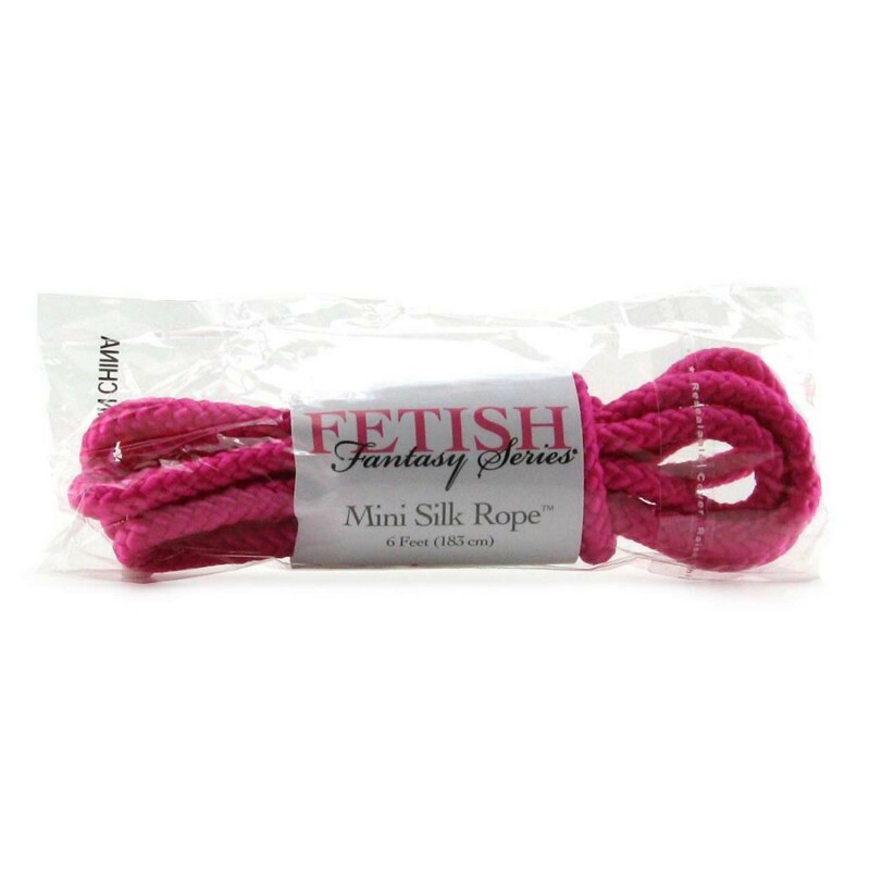 Шибарі-міні FF MINI SILK ROPE PINK - Изображение 1