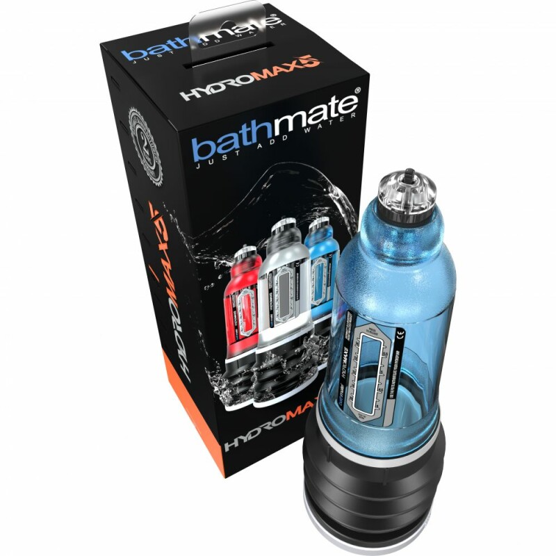 Гідропомпа BATHMATE HYDROMAX 5 для збільшення члена, блакитна - Зображення 4