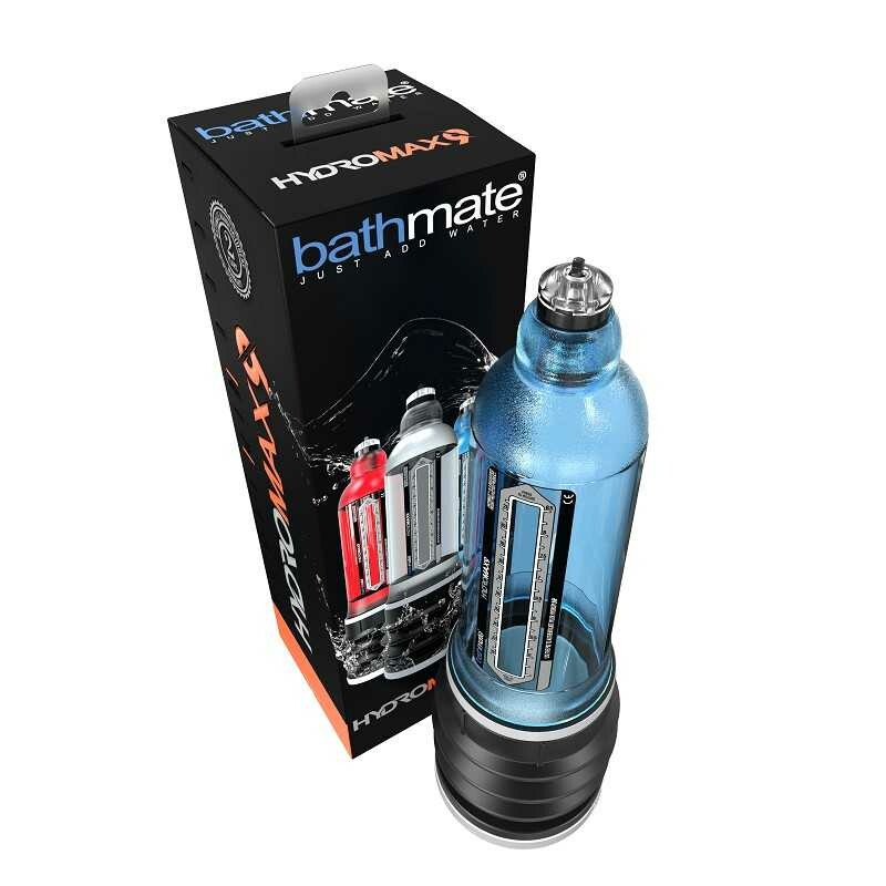Гідропомпа BATHMATE HYDROMAX 9 для збільшення члена, блакитна - Зображення 3