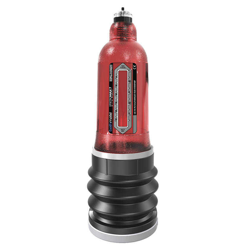 Гідропомпа широка BATHMATE HYDROMAX 7 Wide Boy, Червона