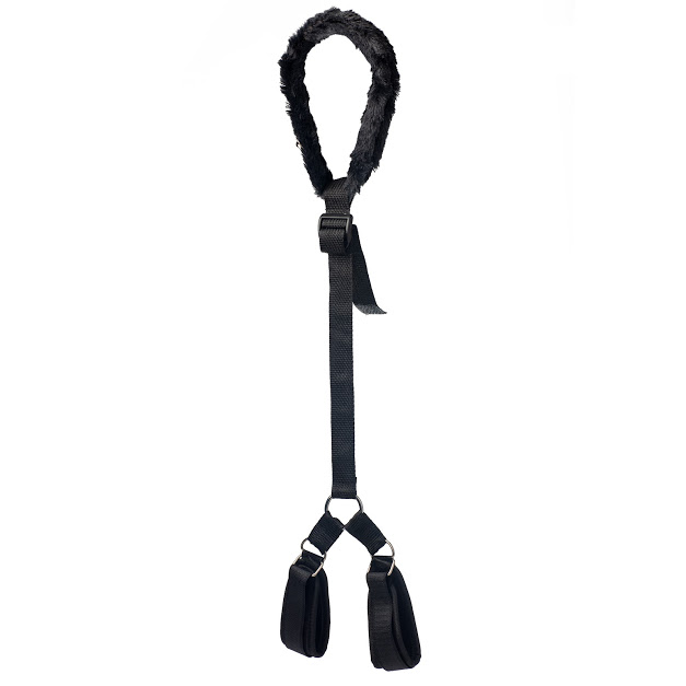 Нашийник з наручниками Anti-Back Handcuffs NO TABOO