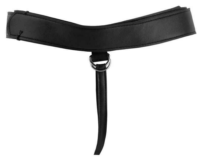 Страпон реалістичний King Cock Strap-On з кільцевим кріпленням, на трусиках, бежевий, 15.2 х 4.1 см - Изображение 5
