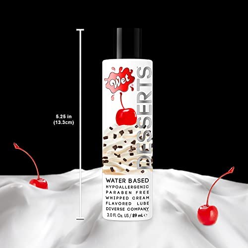 Лубрикант WET Whipped Cream зі смаком вершків, 89 мл - Зображення 6