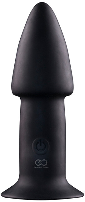 Анальна пробка з вібрацією Excellent Power RECHARGEABLE