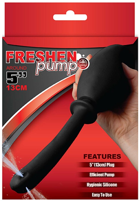 Анальний душ FRESHEN PUMP BLACK 5INCH - Зображення 1