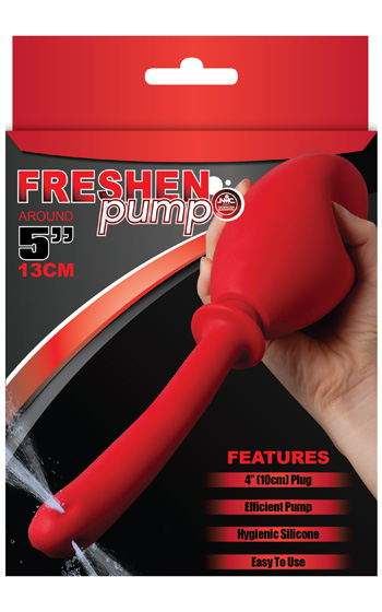 Анальний душ (клізма) FRESHEN PUMP RED - Зображення 2