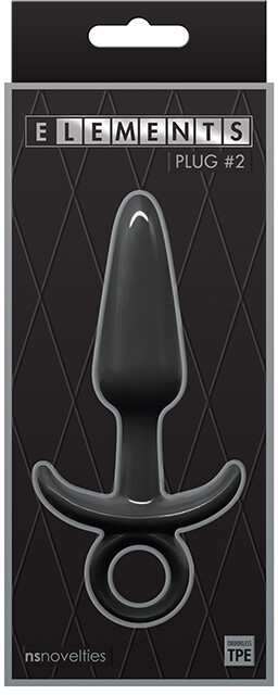 Анальний плаг ELEMENTS PLUG2 black - Изображение 1