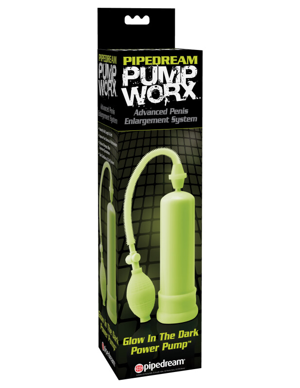 Світиться в темряві помпа GLOW IN THE DARK PENIS PUMP - Изображение 1