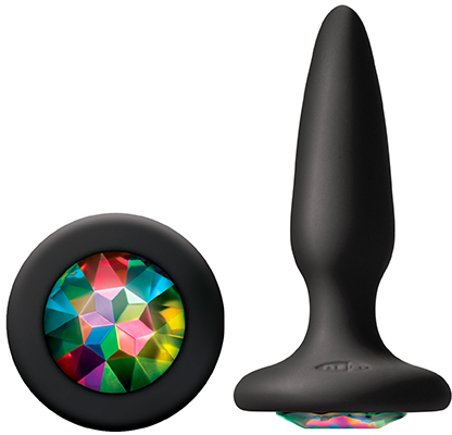 Маленька анальна пробочка glams mini rainbow gem