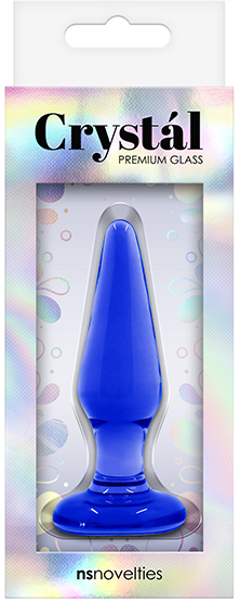 Маленька анальна скляна пробка NS Novelties Crystal - Зображення 1