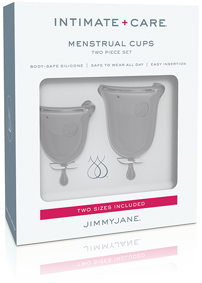 Менструальні чаші JIMMYJANE Intimate + Care 2 шт в комплекті - Изображение 3