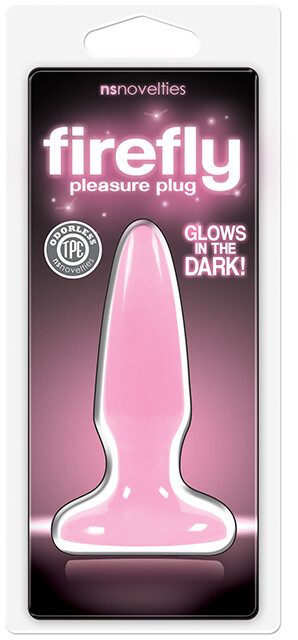 Пробка розовая FIREFLY PLEASURE PLUG MINI - Изображение 1