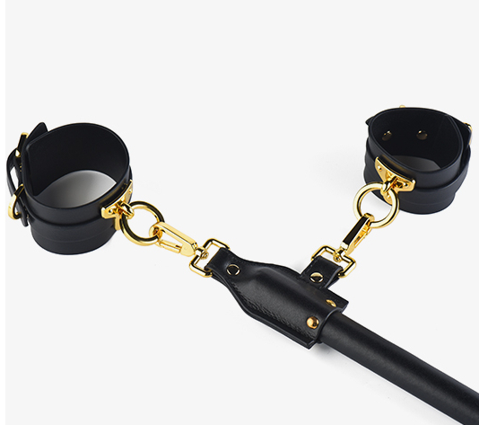 Розпірка італійська шкіра UPKO Spreader Bar, чорна - Зображення 4