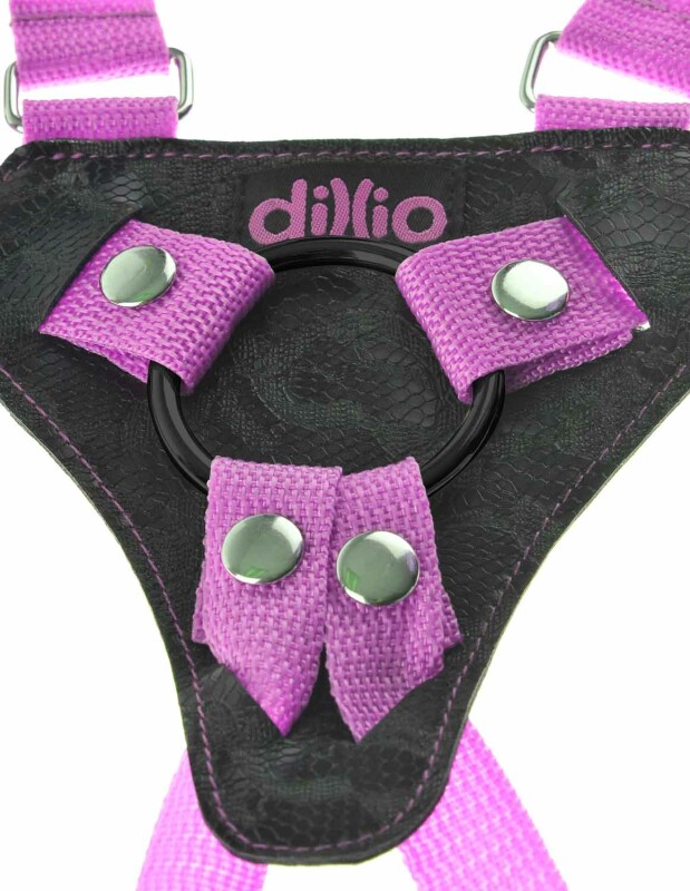 Зручний страпон з підтяжками DILLIO 7INCH STRAP-ON SUSPENDER HARNESS - Изображение 3