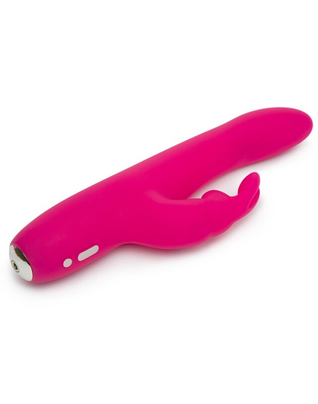 Вібратор-кролик Happy Rabbit Slimline плавний вигин Lovehoney - Изображение 4