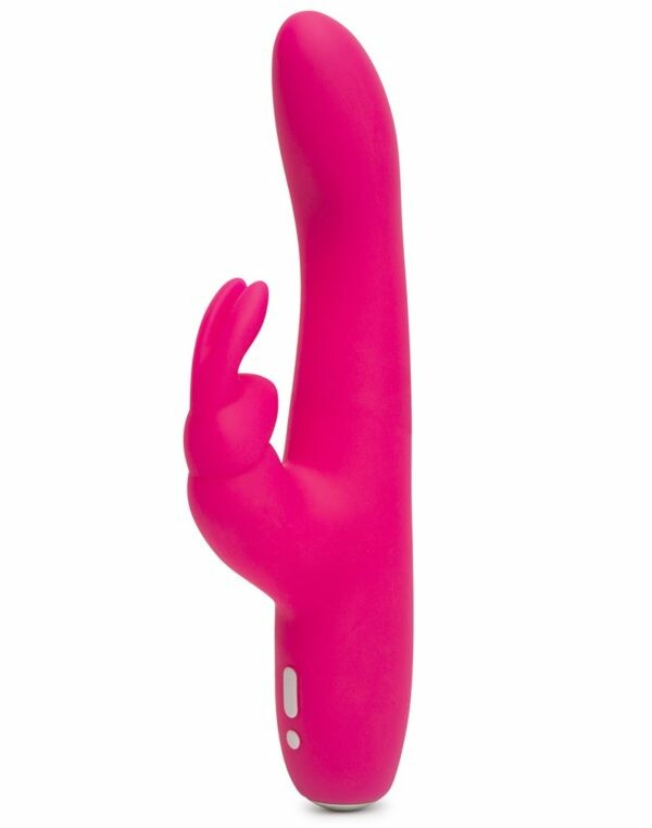 Вібратор-кролик Happy Rabbit Slimline плавний вигин Lovehoney