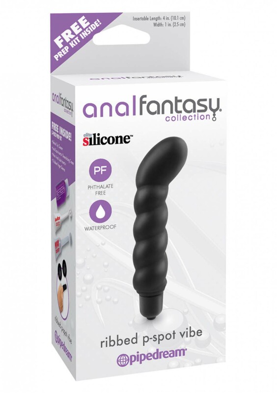Вібромасажер простати з вібрацією, Anal Fantasy, чорний - Зображення 1