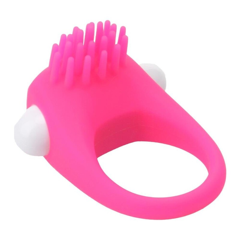 Ерекційне віброкільце Dreamtoys Essentials з вусиками, рожеве, 5.4 х 2.7 см - Зображення 2