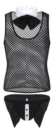 Костюм зухвалого офіціанта, 4 предмета (One size) - Зображення 3