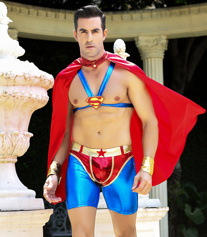 Костюм  Superman 4 предмета ( One size)