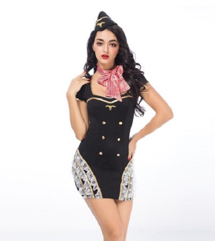 Костюм Стюардеса , 4 предмета (One size) - Зображення 1
