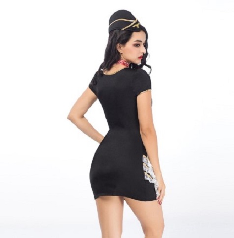 Костюм Стюардеса , 4 предмета (One size) - Зображення 2