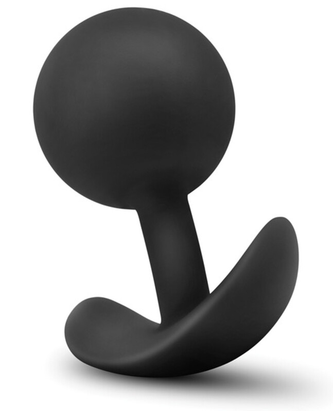 Анальний плагіат зі зміщеним центром тяжіння LUXE WEARABLE VIBRA PLUG BLACK - Зображення 2