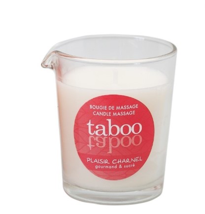 Масажна свічка RUF, 60 г, Taboo Candle Sensual Cocoa з ароматом квітки какао