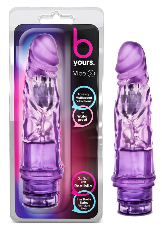 Вібратор B YOURS VIBE 3 PURPLE - Изображение 5