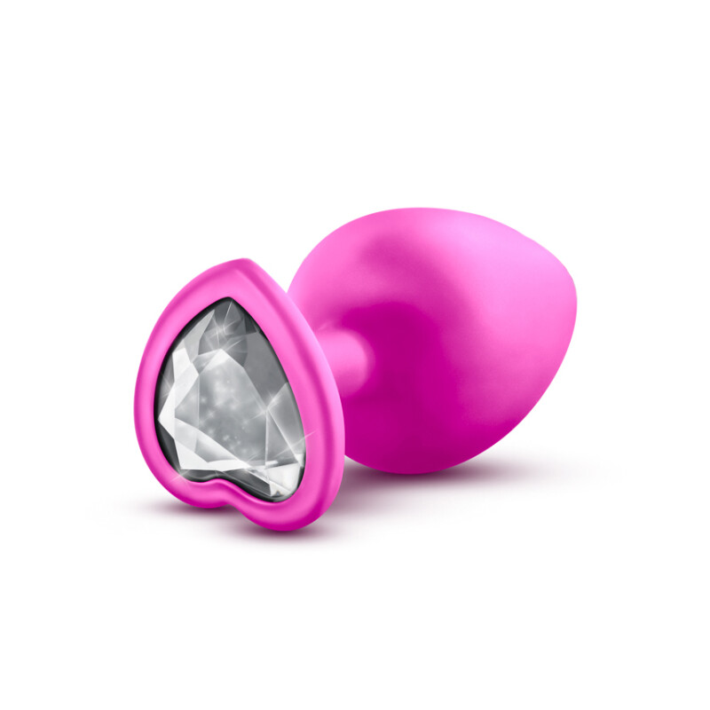 Анальна пробка, S, маленька рожева LUXE BLING PLUGS - Изображение 5