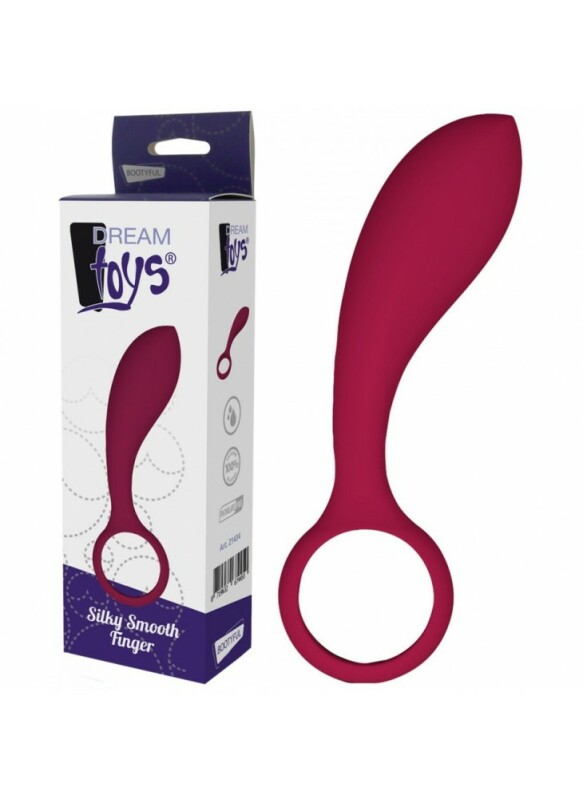 Анальная пробка DREAM TOYS SILKY SMOOTH FINGER - Зображення 1