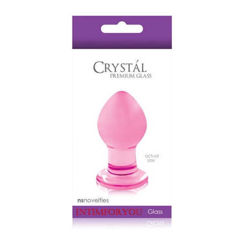 Анальна пробка скло Crystal, Blush Novelties - Изображение 1