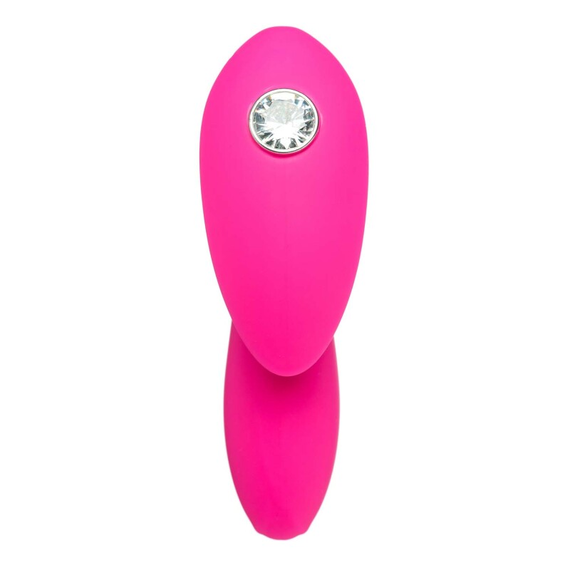 Вібратор для двох з діамантом Adult massager - Зображення 3