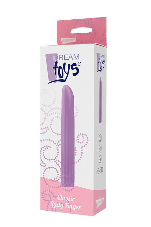 Вібратор вагінальний Dream Toys Good Vibes фіолетовий, 16 х 2.5 см - Зображення 1