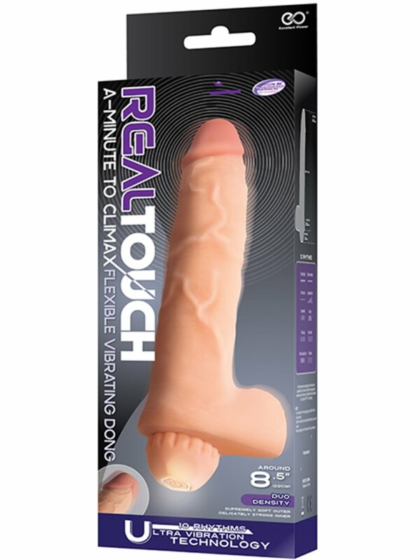 Вибратор REAL TOUCH A-MINUTE TO CLIMAX VIBE FLESH