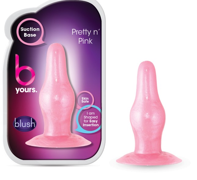 Анальна пробка B YOURS PRETTY N PINK PEARL PINK - Зображення 1