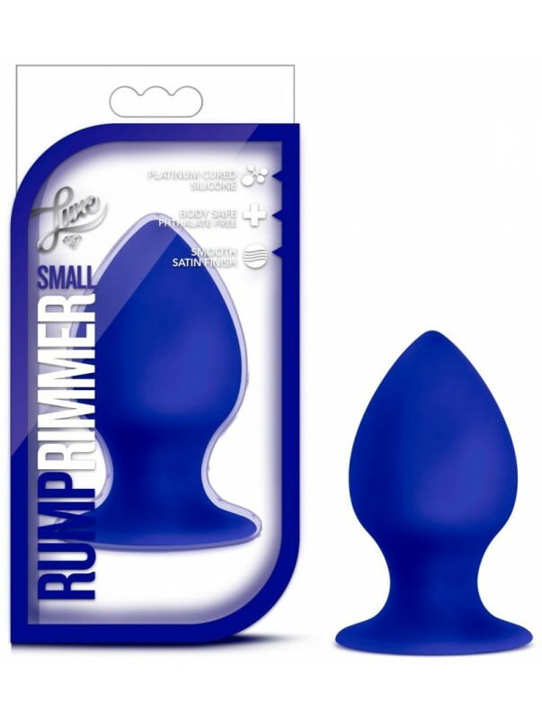 Анальна пробка LUXE RUMP RIMMER SMALL BLUE - Изображение 1