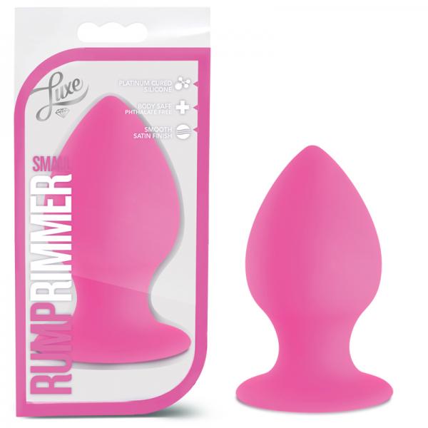 Анальна пробка LUXE RUMP RIMMER SMALL PINK - Зображення 2