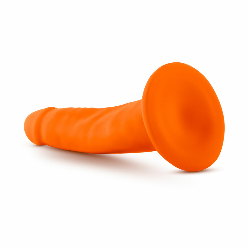 Фаллоимитатор NEO 5.5INCH DUAL DENSITY COCK NEON ORANG - Зображення 1