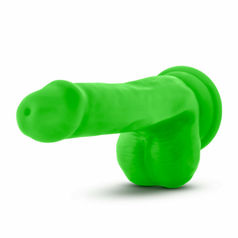 Фалоімітатор NEO 6INCH DUAL density COCK NEON GREEN - Зображення 1