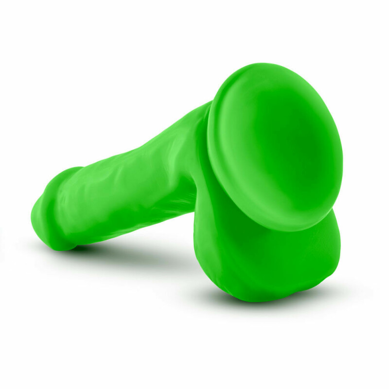 Фалоімітатор NEO 6INCH DUAL density COCK NEON GREEN - Зображення 2
