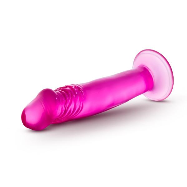 Фалоімітатор гнучкий Blush B Yours на присосці, рожевий, 16.5 х 3.8 см - Изображение 3