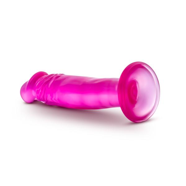 Фалоімітатор гнучкий Blush B Yours на присосці, рожевий, 16.5 х 3.8 см - Изображение 4