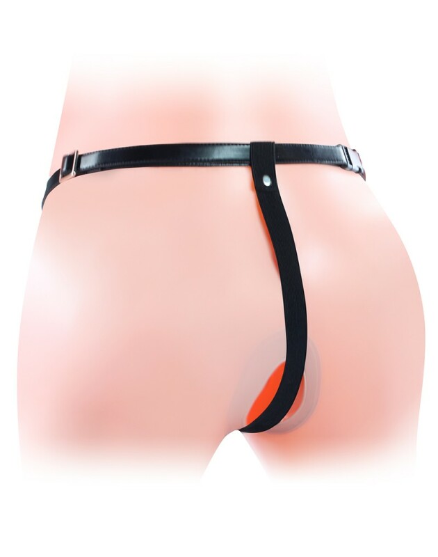 Страпон порожнистий (фаллопротез) для подвійного проникнення Unisex Hollow Double Penetrator - Зображення 1