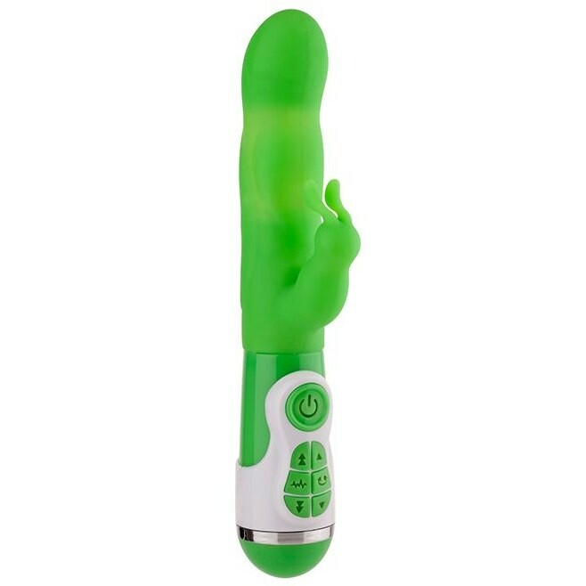 Вібратор комп'ютерний INSTYLE DUO VIBRATOR 5.5 INCH GREEN