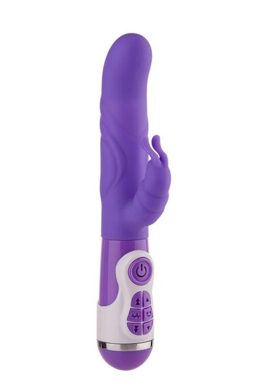 Вібратор комп'ютерний INSTYLE DUO VIBRATOR 5.5 INCH PURPLE