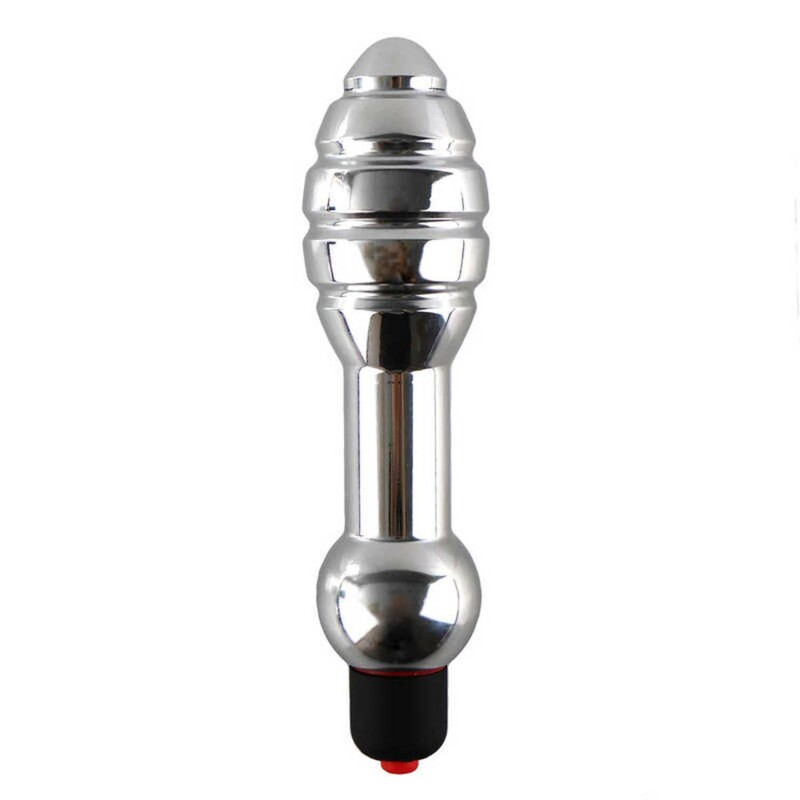 Анальна вібропробка Jaz Mh Vibrating Dildo Anal Plug 45 mm