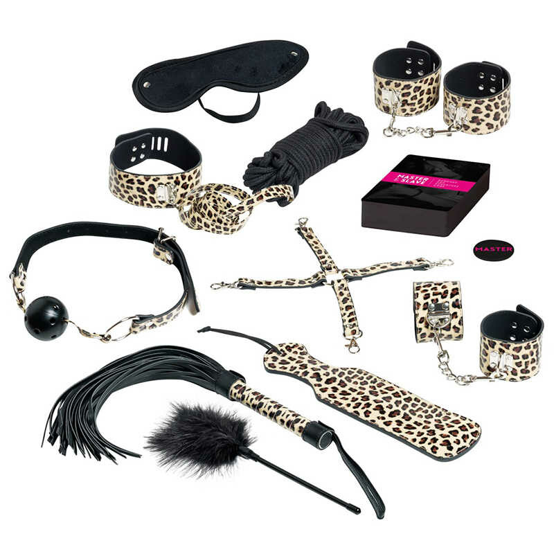 БДСМ набір із завданнями Master &amp; Slave BDSM Kit, леопард - Зображення 2