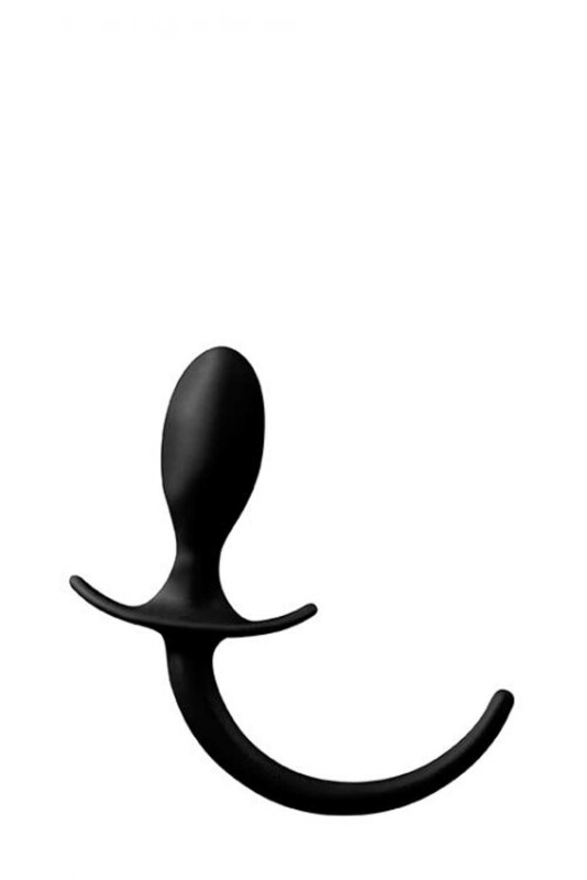 Анальна пробка SHOVE UP 3.5 INCH BUTTPLUG W. TAIL BLACK
